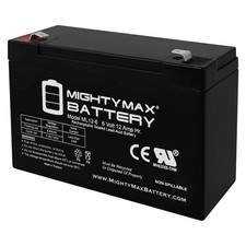 Mighty Max 6V 12AH F2