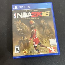 NBA 2K16 Michael Jordan Edizione Speciale PlayStation 4, 2015) PS4 senza poster