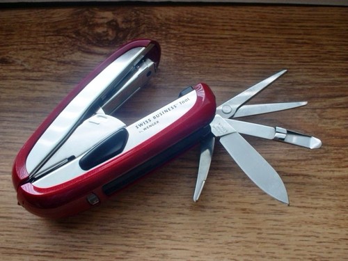 Grapadora wenger victorinox - grapadora, wenger/victorinox