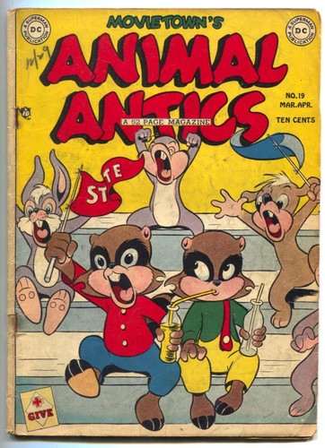 Animal antics 1949 dc - animal,