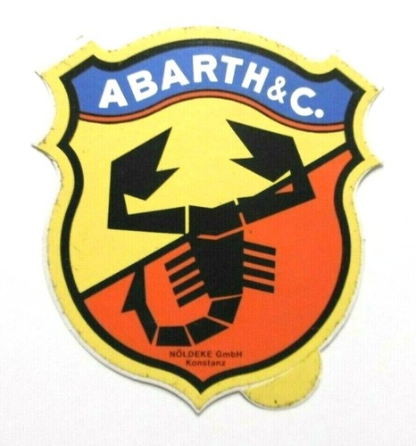 Adesivo pubblicitario abarth - pubblicitario, &