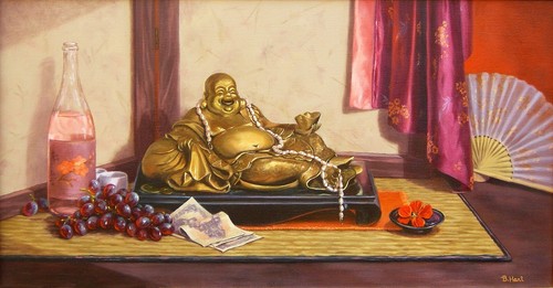 Buddha baccanale stampa con - buddha, baccanale-stampa
