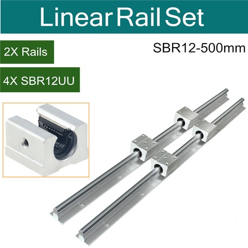 Sbr12 500mm guida lineare - sbr12-500mm,