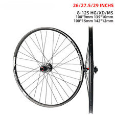 Set Ruote Bici Mountain Bike Ruote Tubeless 32 Fori Disco 8-12 Velocità MTB Ruota