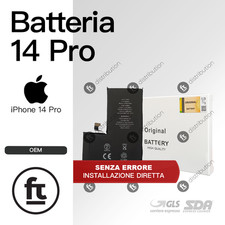 APPLE BATTERIA IPHONE 14 PRO OEM SENZA ERRORE ISTALLAZIONE DIRETTA