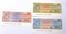 n.  10  MINI ASSEGNI,  emessi
