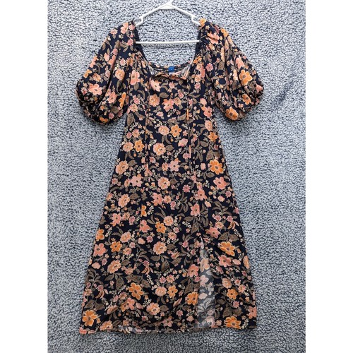 Abito midi floreale manica - , a
