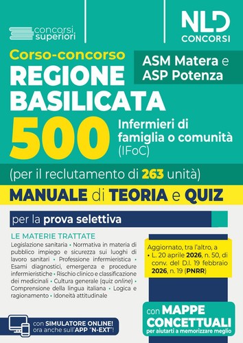 Libri corso concorso - libri, regione