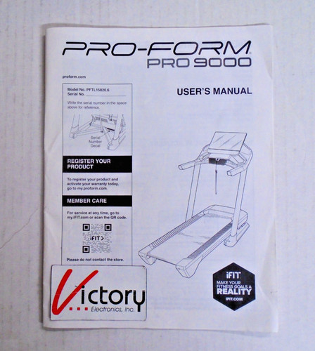 Ricambio manuale utente