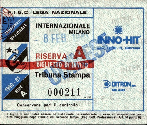 Biglietto stadio
