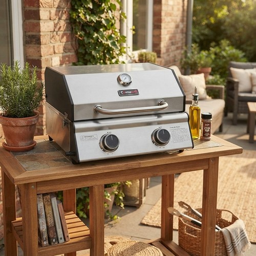 Barbecue compatto fuochi - barbecue,