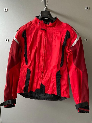 Giubbetto rosso moto uomo - rosso,