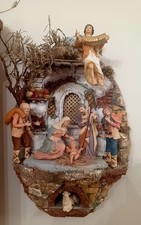 Presepe napoletano da parete