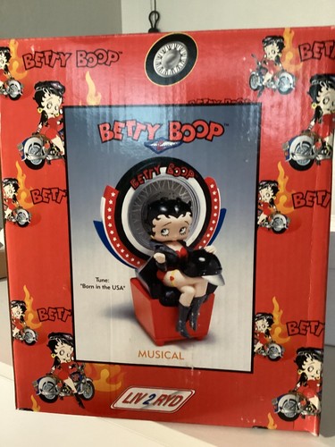 Figurina musicale betty boop - musicale,