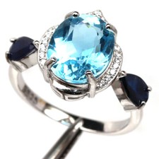 Argento sterling 925 9 x 11