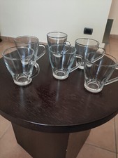 6 bicchieri di vetro grandi