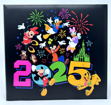 Album fotografico medio Disney Parks World 2025 NUOVO Chip Dale Topolino Pluto margherita