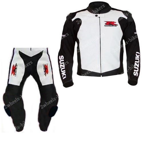 Suzuki pelle biker suit - suzuki,
