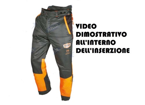 Pantalone lavoro antitaglio - lavoro,