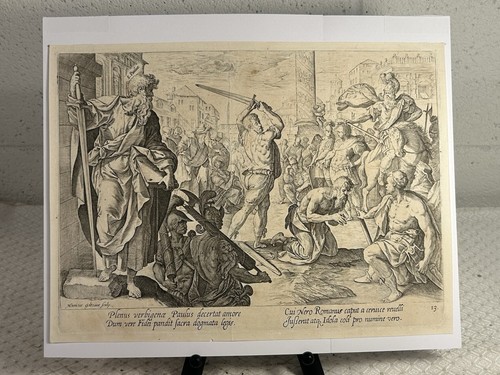 Antica stampa hendrick - stampa,