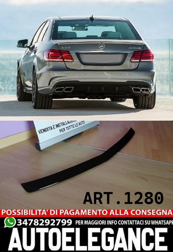 Spoiler posteriore amg nero - spoiler,