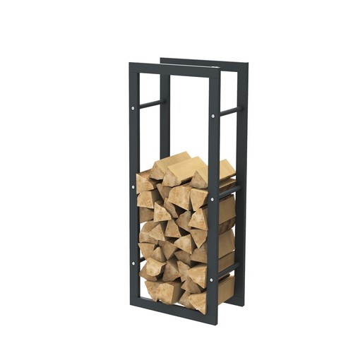 Scaffale per legna ardere - legna, da