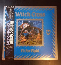 WITCH CROSS Fit For Fight 1985 LP JAPAN OBI Gotham City HEAVY LOAD Angel Witch