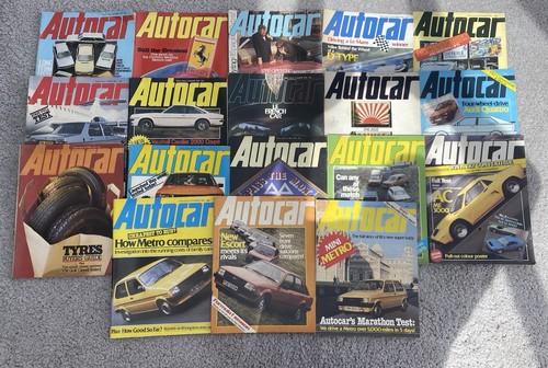 Autocar magazine x18 - , job