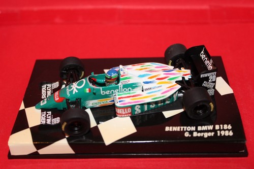 Benetton bmw b186 - benetton, (1986)