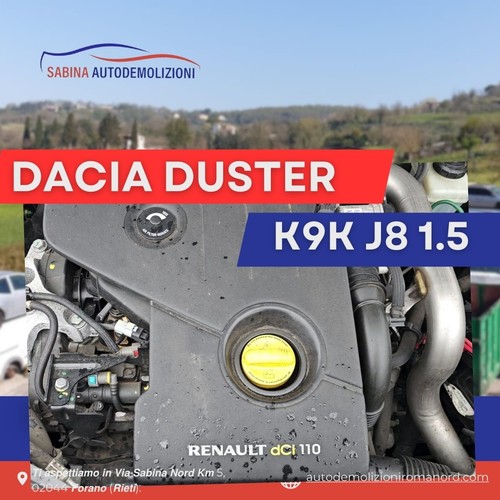Motore k9kj8 diesel dacia - motore,