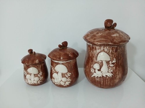 Set barattoli vintage in - barattoli,