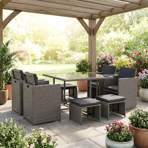 Tavolo giardino set - set,