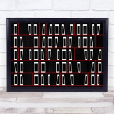 Finestre con cornice linee