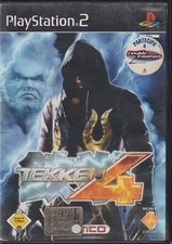 TEKKEN 4  Sony PlayStation 2 PS2 TEDESCO COMPLETO M02273