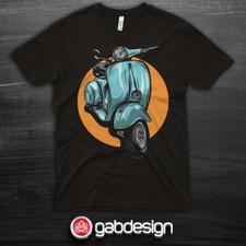 T-shirt Vespa Scooter  vintage