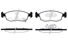 RAICAM RA09703 PASTIGLIE ANTERIORI FIAT PANDA (312) MJET - LANCIA Y (312