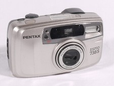 PRL) PENTAX ESPIO 738S FOTOCAMERA SERVICE SPARE PARTS FOTO RIPARATORE REPAIR   