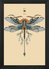 Quadro stampa tela poster - , arte