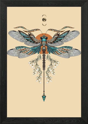 Quadro stampa tela poster - , arte