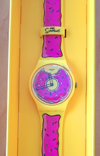 Swatch the simpsons seconds - swatch,