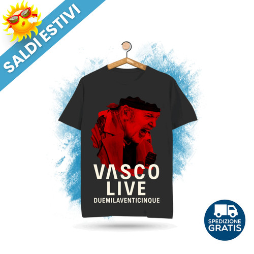 Shirt vasco rossi - t-shirt,