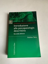 INTRODUZIONE ALLA PSICOPATOLOGIA DESCRITTIVA ANDREW SIMS CORTINA EDITORE 1977