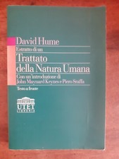DAVID HUME - ESTRATTO DI UN TRATTATO DELLA NATURA UMANA - UTET