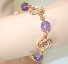 Bracciale donna oro pietre