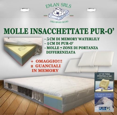 Materasso 1600 molle - materasso,