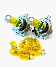 Yellow Aqua Vision SET 2x H4 +