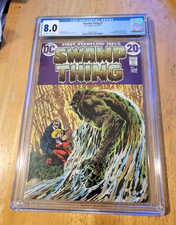 SWAMP THING #1 CGC 8.0 1972