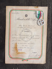 DIPLOMA E MEDAGLIA CROCE COMMEMORATIVA MISSIONE MILITARE PACE LIBANO 1986 BOMISA