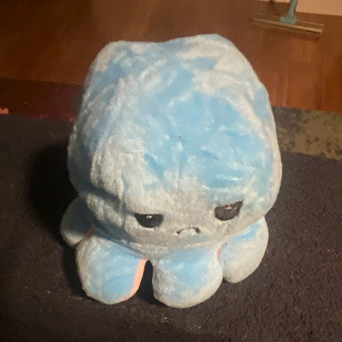 Peluche polpo reversibile