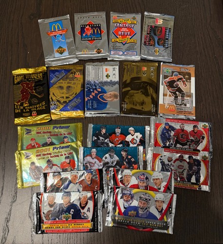 Vintage mcdonalds hockey pack - mcdonalds,